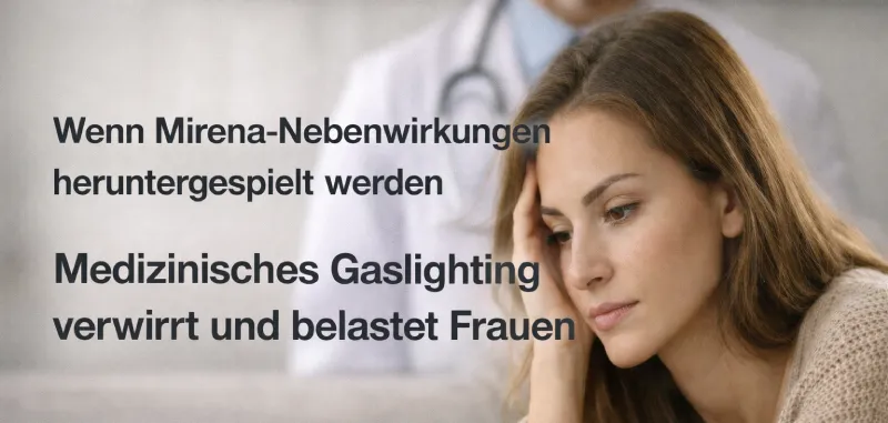 „Spätfolgen Hormonspirale durch medizinisches Gaslighting"